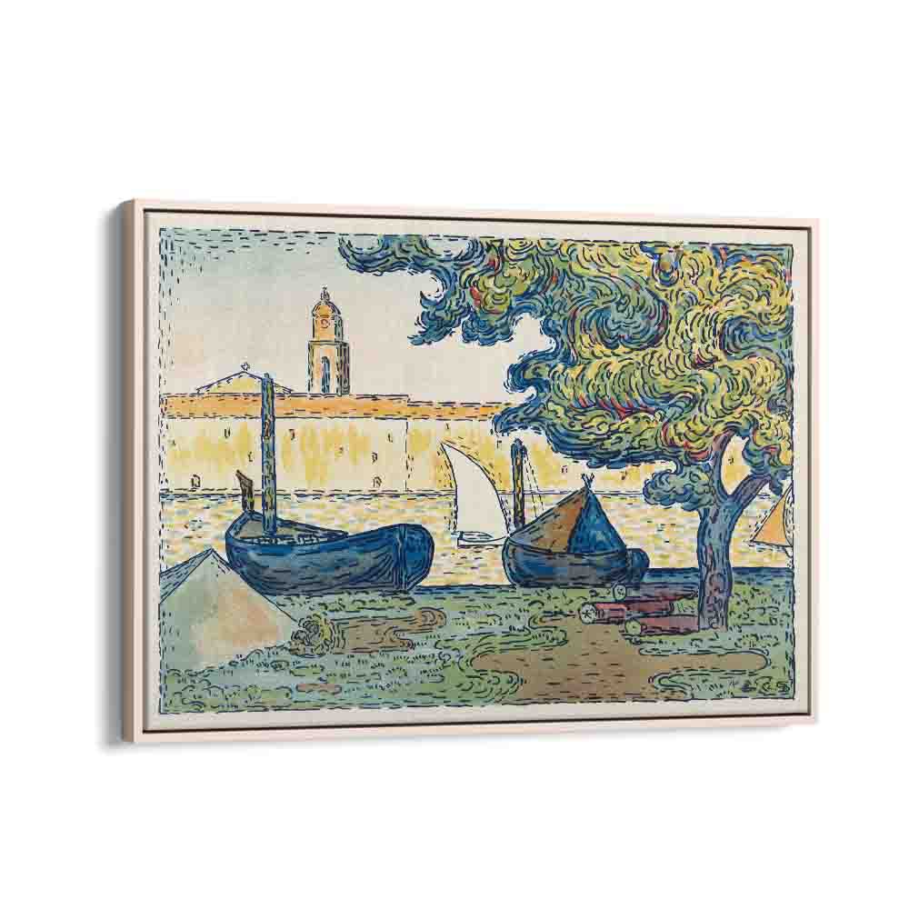 painting - SAINT–TROPEZ (1894) by Asianmonk