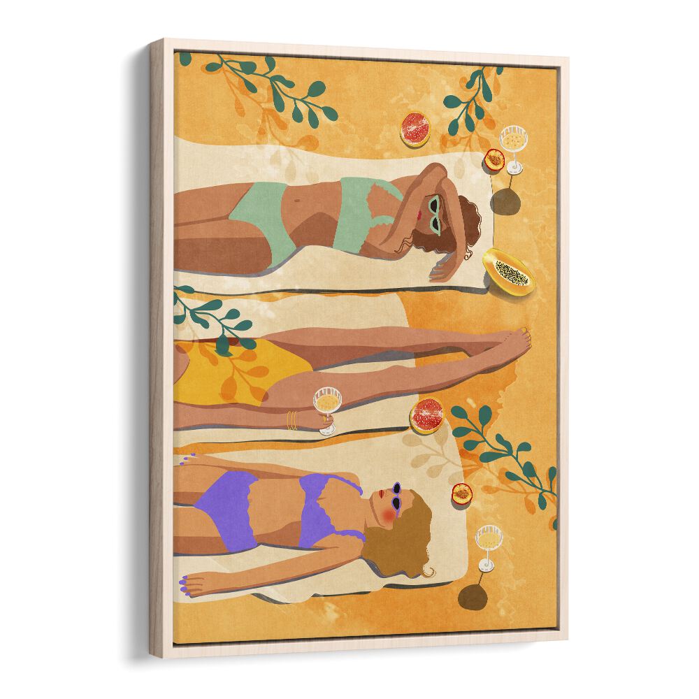 Colorful SUMMER GIRLS, FASHION POSTERS by Raissa Oltmanns, perfect for brightening your space with summer vibes.