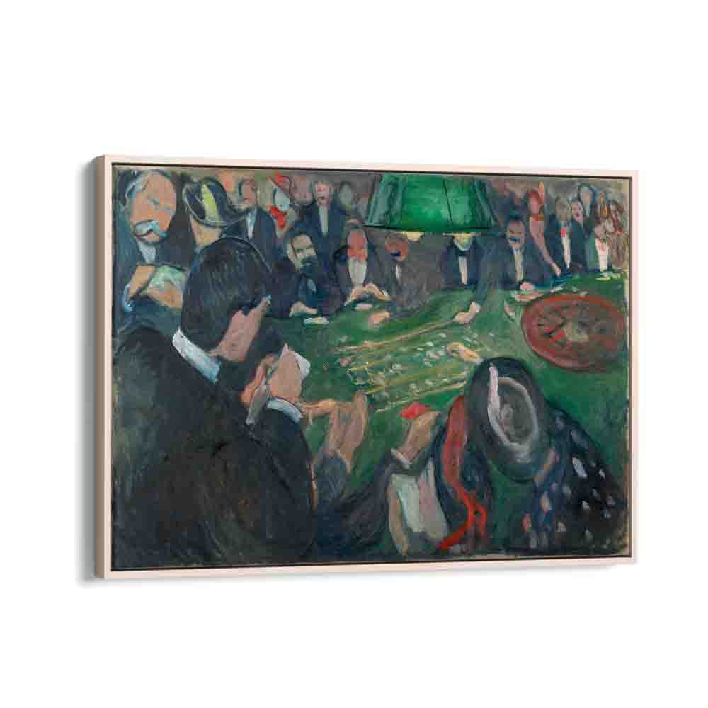 painting - AT THE ROULETTE TABLE IN MONTE CARLO (1892) by Asianmonk