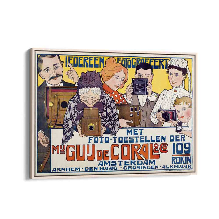 comic painting - IEDEREEN FOTOGRAFEERT (1901) by Asianmonk