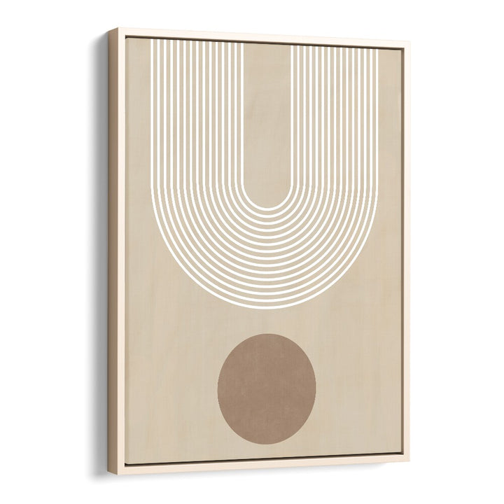 Sophisticated BEIGE ARC II, BOHO ART PAINTINGS featuring modern lines, perfect for enhancing your living space.