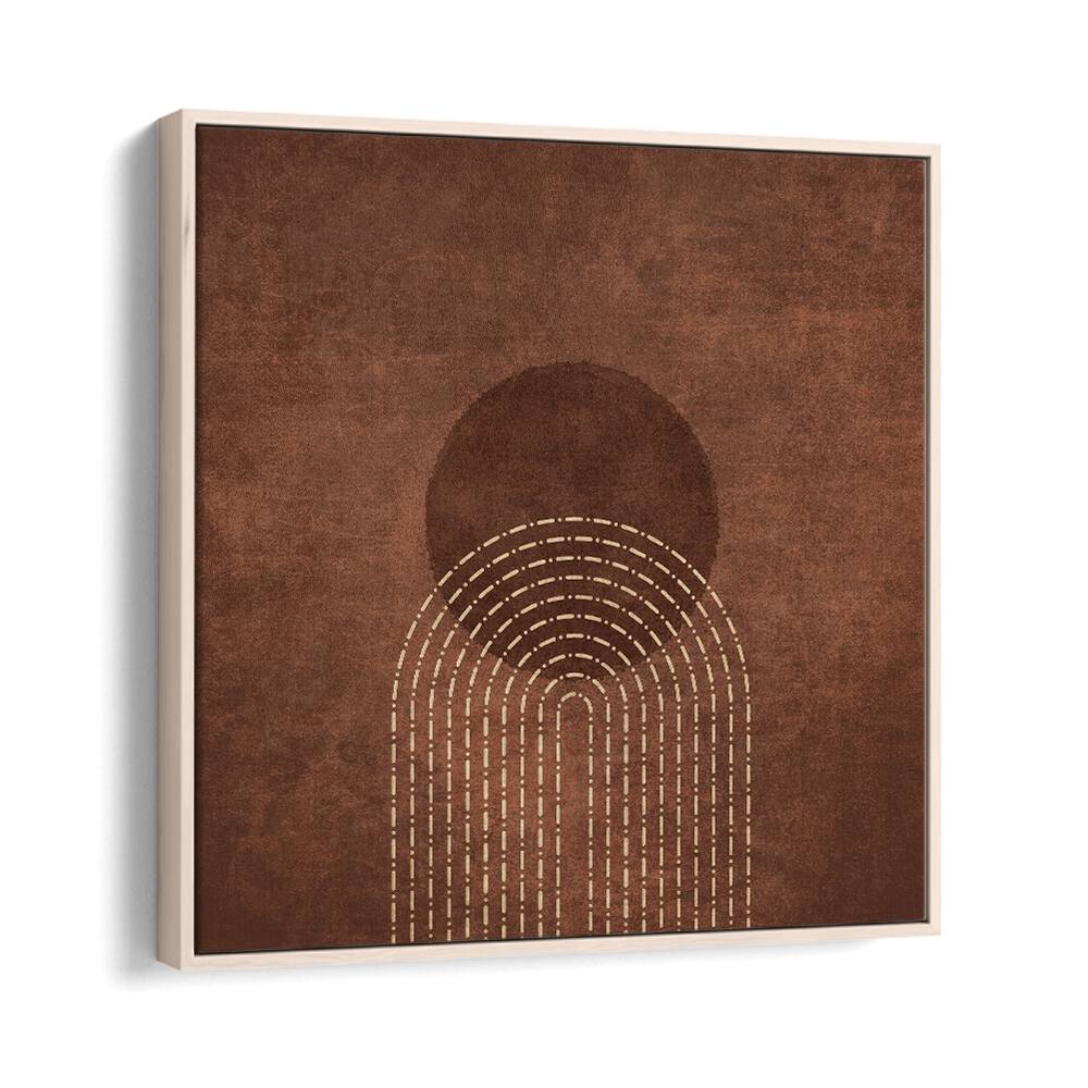 Rainbow Gate Dots, Boho Art Paintings by Emel Tunaboylu; transform your space with this stunning canvas artwork.