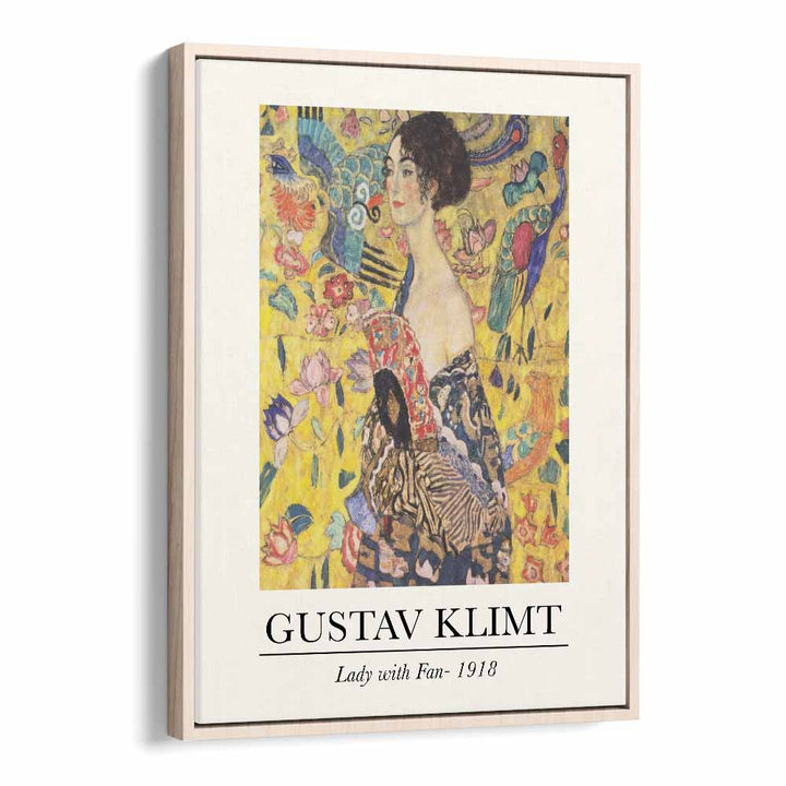 gustav klimt painting - GUSTAV KLIMT'S LADY WITH FAN - 1918 by Asianmonk