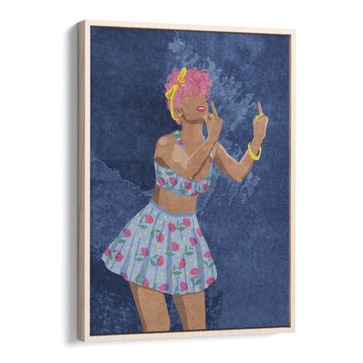 Stylish "Not Your Girl" fashion poster by Raissa Oltmanns, perfect for adding flair to any space.
