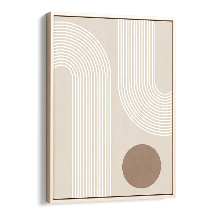 Elegant BEIGE ARC III, BOHO ART PAINTINGS by Elena Ristova, showcasing contemporary design and sophistication.