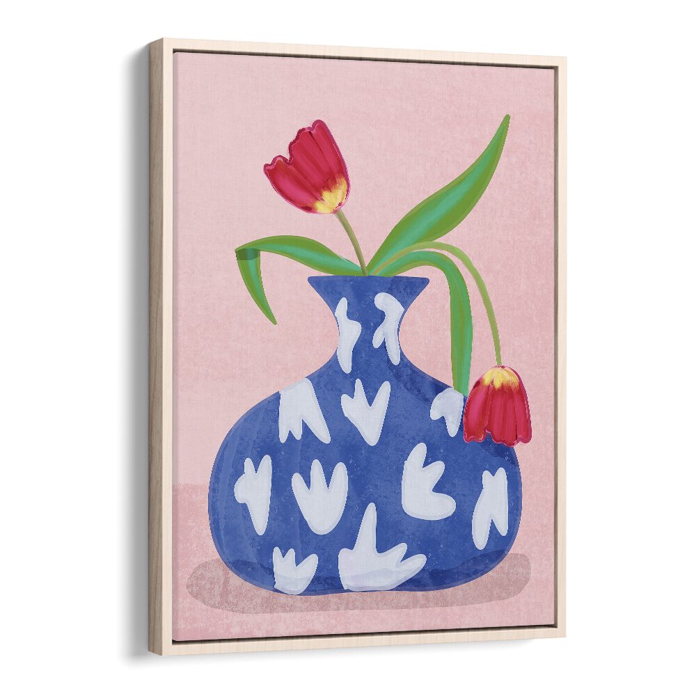 Brighten your space with TULPE IN VASE, FASHION POSTERS by Raissa Oltmanns, showcasing vibrant tulips in a stylish vase.