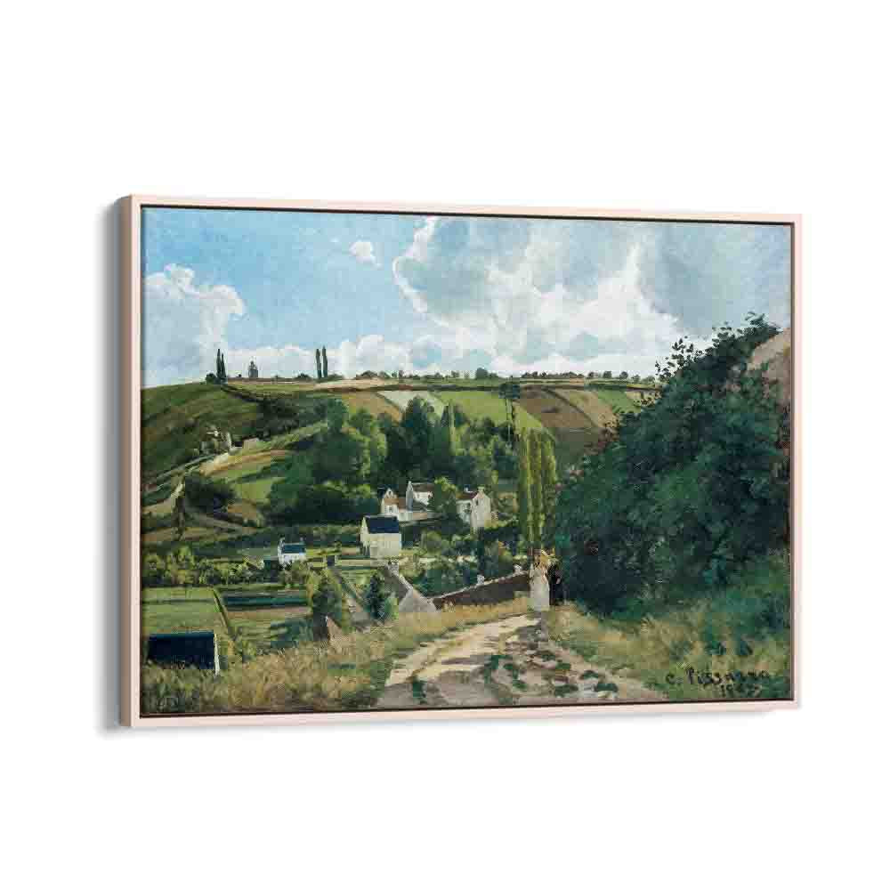 painting - JALAIS HILL, PONTOISE (1867) by Asianmonk
