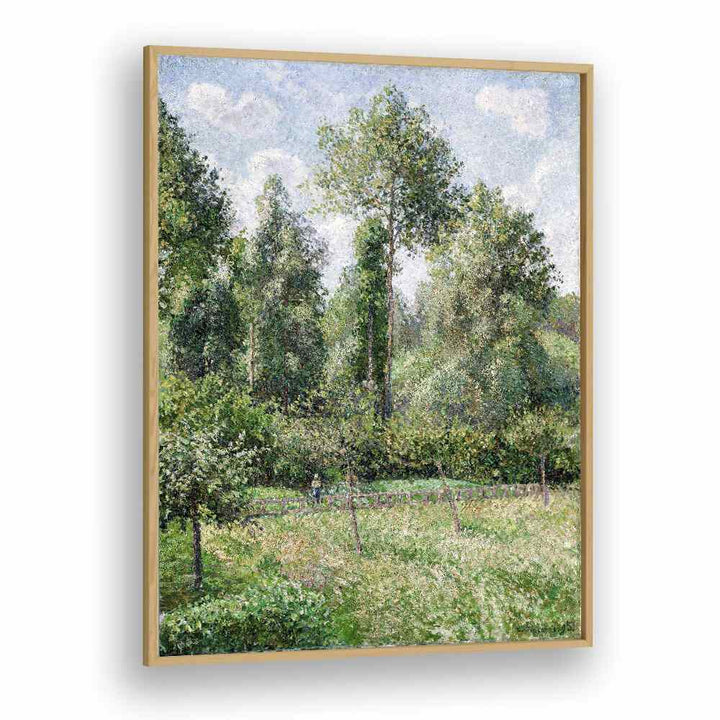 comic painting - POPLARS, ÉRAGNY (1895) by Asianmonk