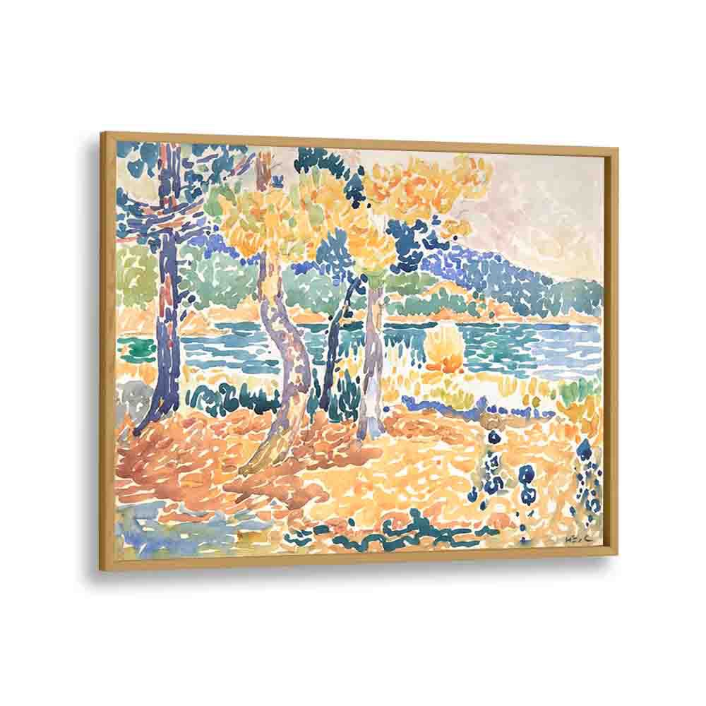 painting - PINES ON THE COASTLINE (1856–1910) by Asianmonk