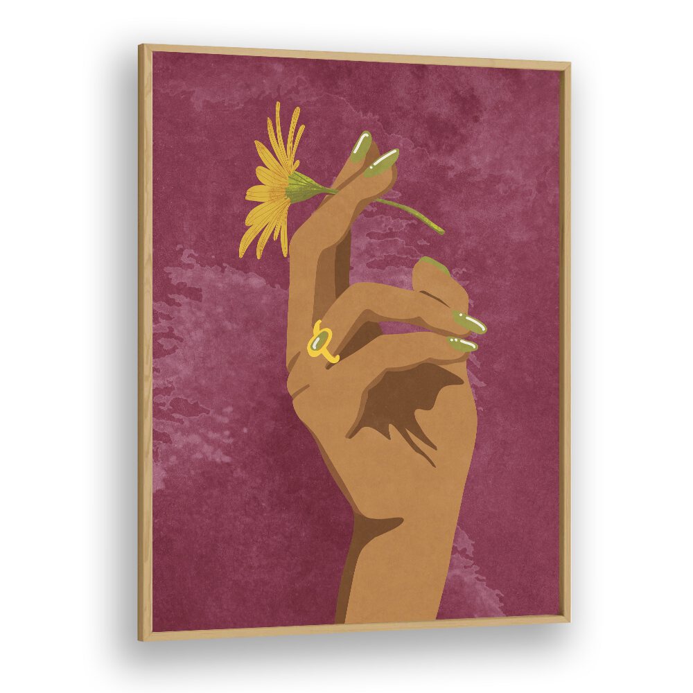 Elegant hand holding a flower, perfect for home decor. Explore SMOKING FLOWER, FASHION POSTERS by Raissa Oltmanns.