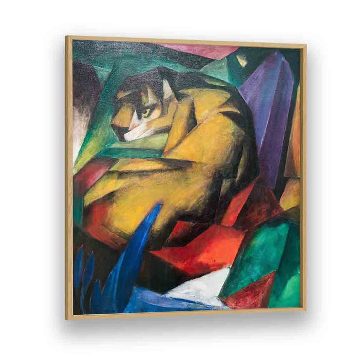 Egyptian painting - TIGER (1912) by Asianmonk