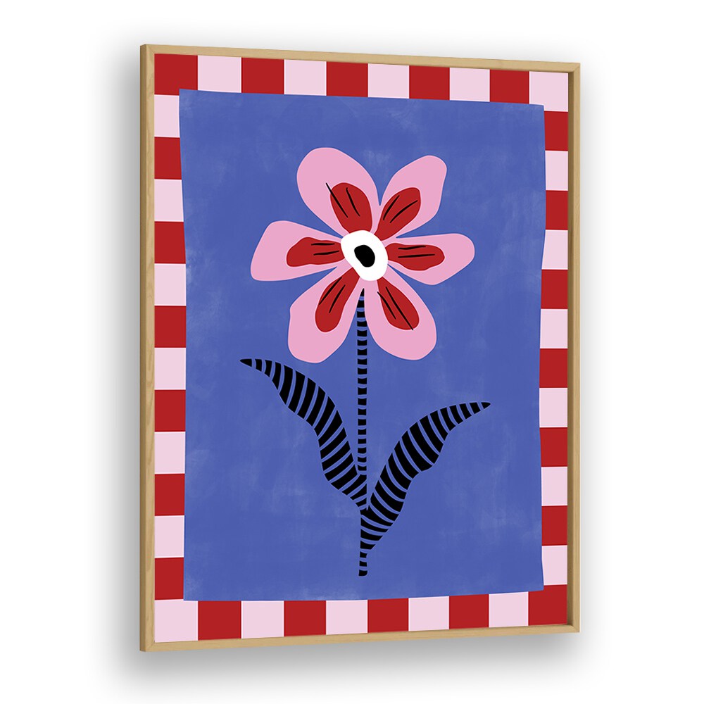 Vibrant BEAUTIFUL FLOWER in a floral painting, showcasing nature's elegance by Elena Ristova. Perfect for any decor.