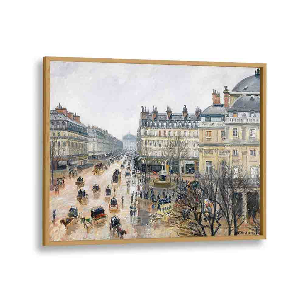 painting - FRENCH THEATER SQUARE, PARIS (1898) by Asianmonk