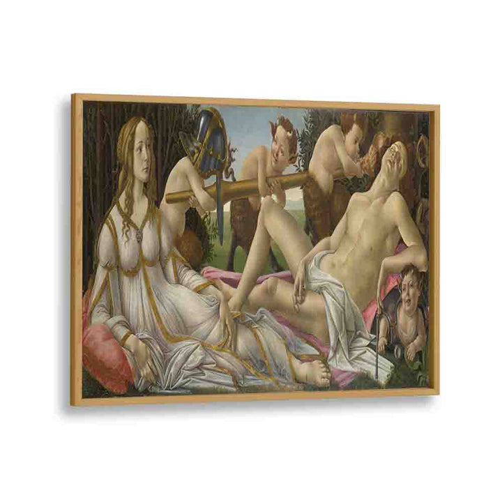 painting - MARS AND VENUS (1483) by Asianmonk