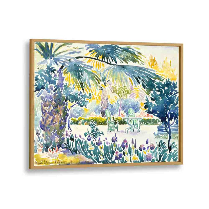 painting - GARDEN OF THE PAINTER AT SAINT CLAIR (1908) by Asianmonk