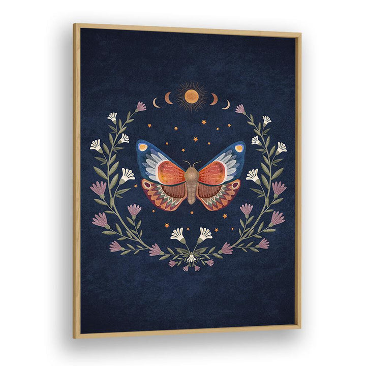 Captivating "BUTTERFLY II, ANIMAL PAINTINGS" by Emel Tunaboylu, perfect for enhancing your living space.