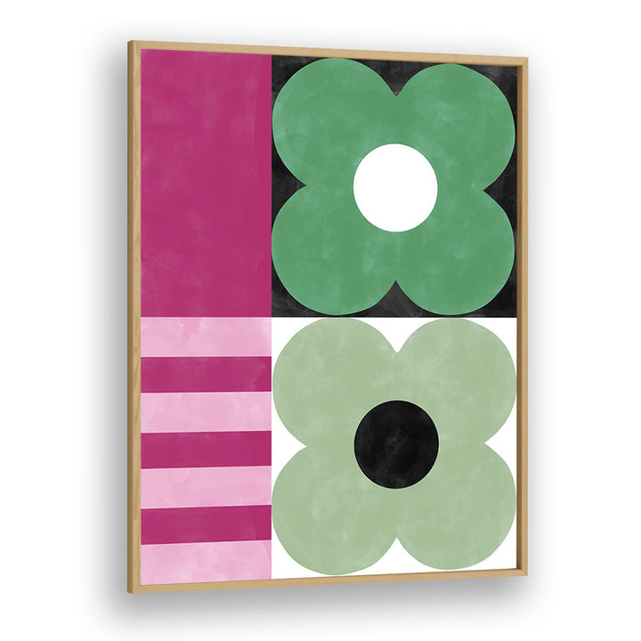 Bright and colorful MIRRORING FLOWERS, FLORAL FLOWER PAINTINGS by Elena Ristova, perfect for enriching your space.