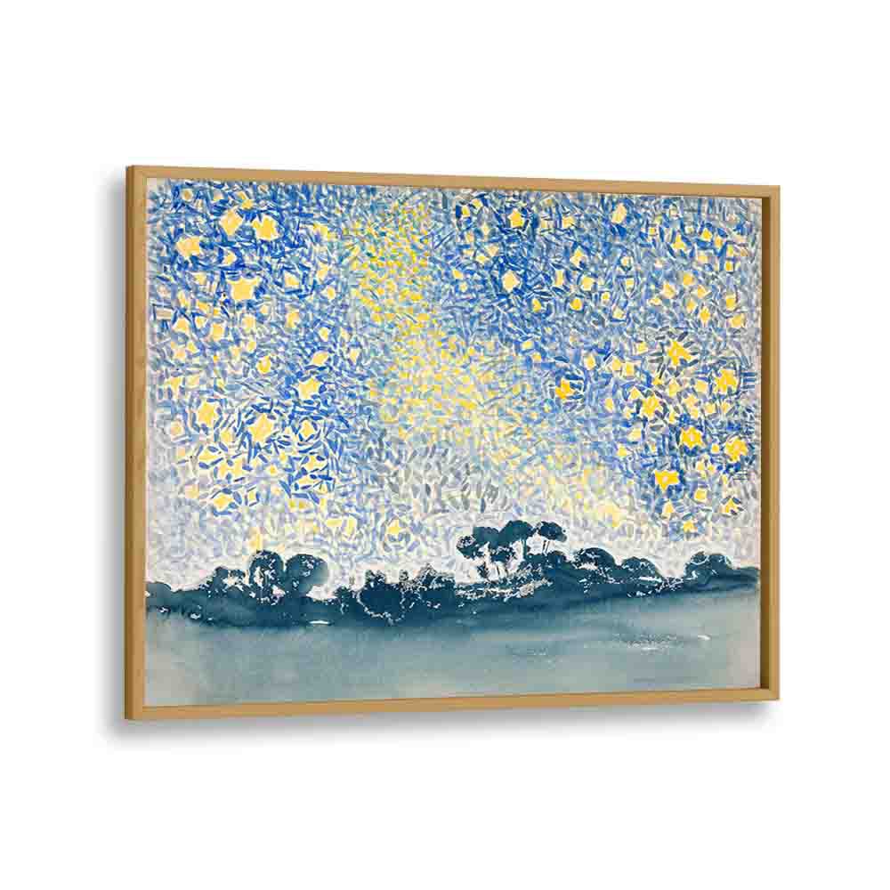 painting - LANDSCAPE WITH STARS (1905–1908) by Asianmonk