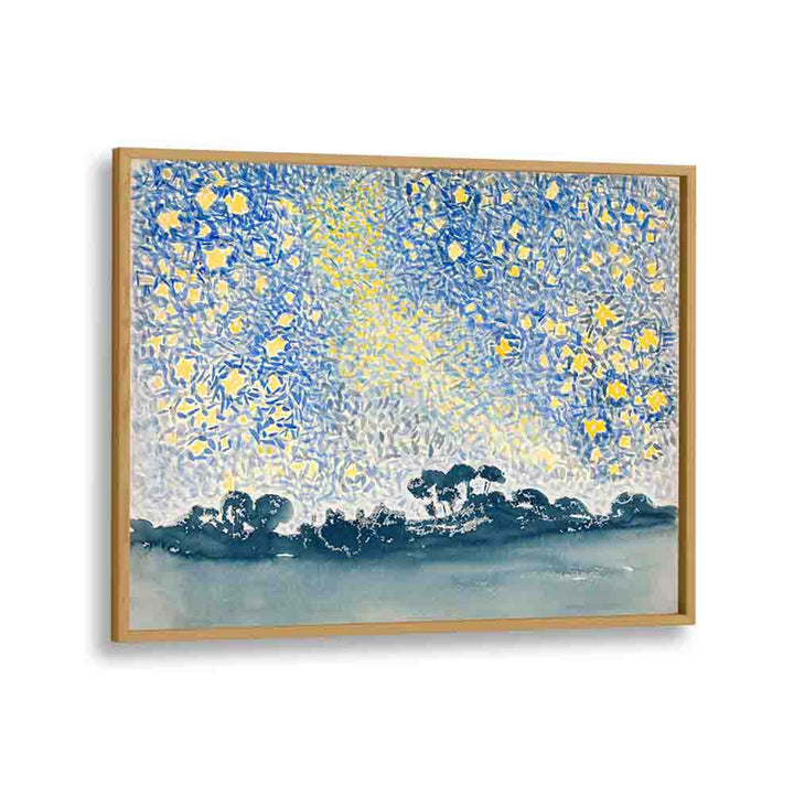 painting - LANDSCAPE WITH STARS (1905–1908) by Asianmonk