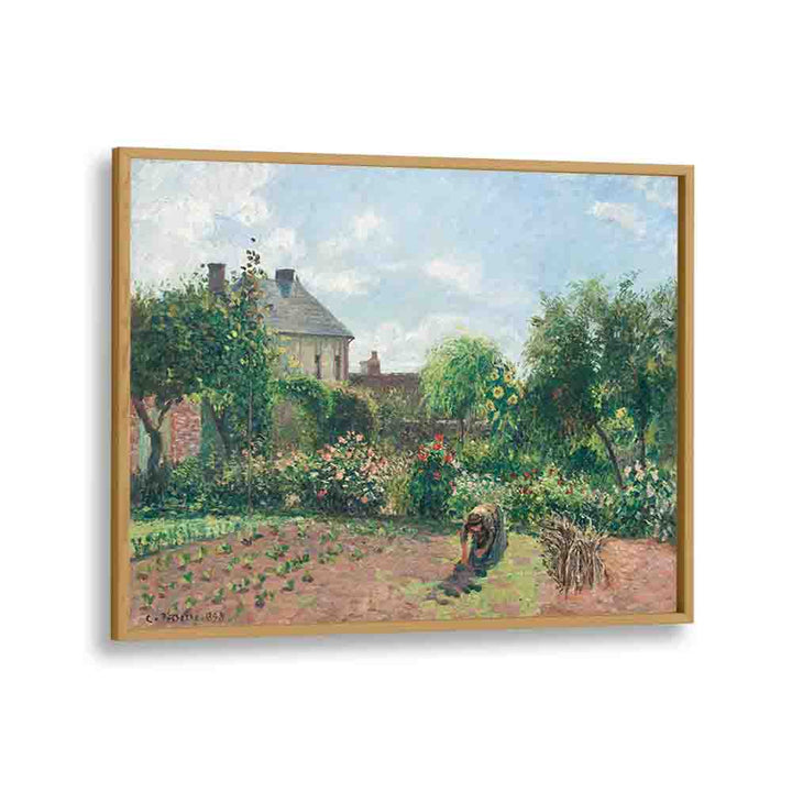 painting - THE ARTIST'S GARDEN AT ERAGNY (1898) by Asianmonk