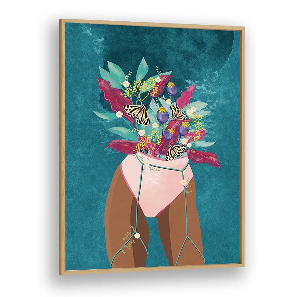 Vibrant FEEL FLORISH, FASHION POSTERS by Raissa Oltmanns, showcasing modern elegance with floral and butterfly motifs.