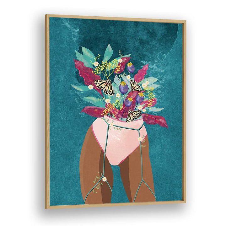 Vibrant FEEL FLORISH, FASHION POSTERS by Raissa Oltmanns, showcasing modern elegance with floral and butterfly motifs.