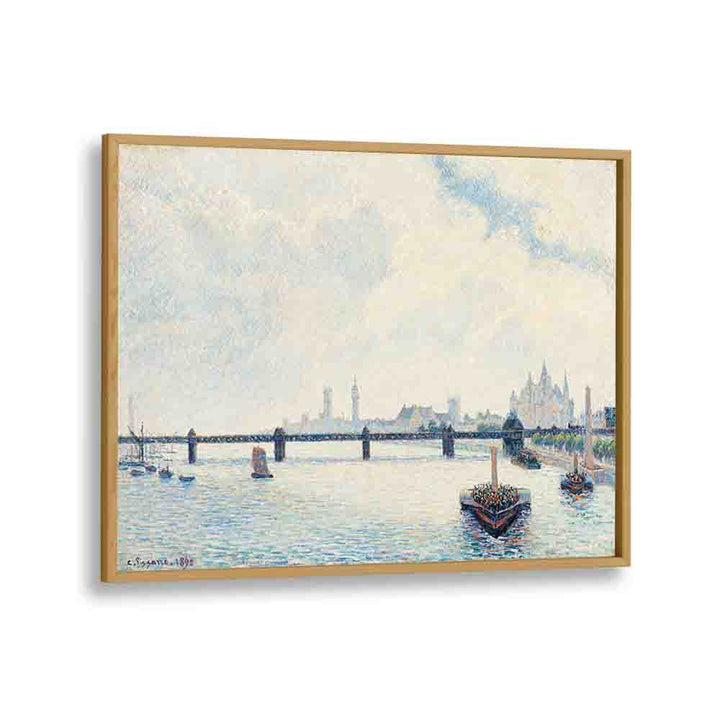 painting - CHARING CROSS BRIDGE, LONDON (1890) by Asianmonk