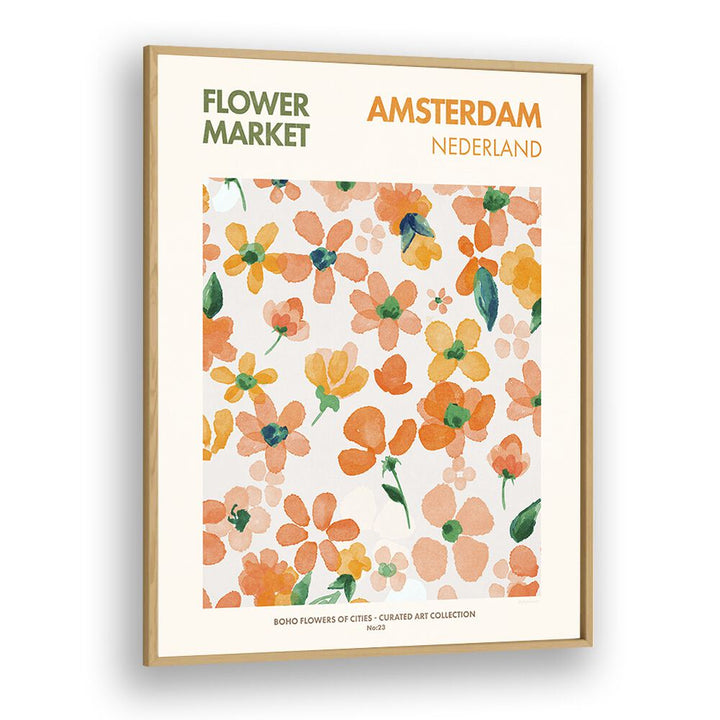 Vibrant AMSTERDAM, FLORAL FLOWER PAINTINGS showcasing colorful blooms, perfect for art lovers and home decor enthusiasts.