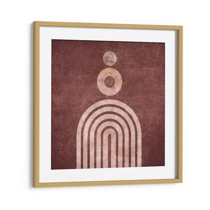 Vibrant RAINBOW GATE VISNE, BOHO ART PAINTINGS by Emel Tunaboylu, adding elegance to any space with its unique design.