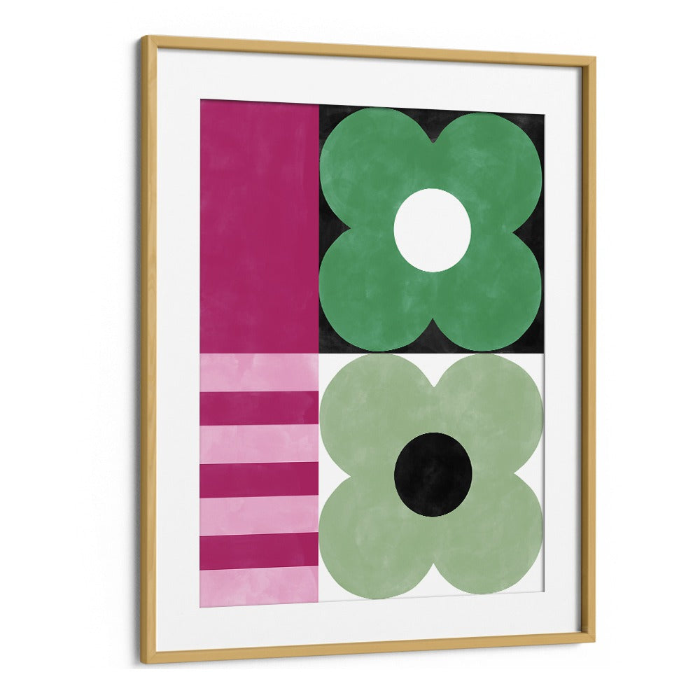 Stylish MIRRORING FLOWERS, FLORAL FLOWER PAINTINGS featuring bold colors and unique designs by Elena Ristova for your decor.