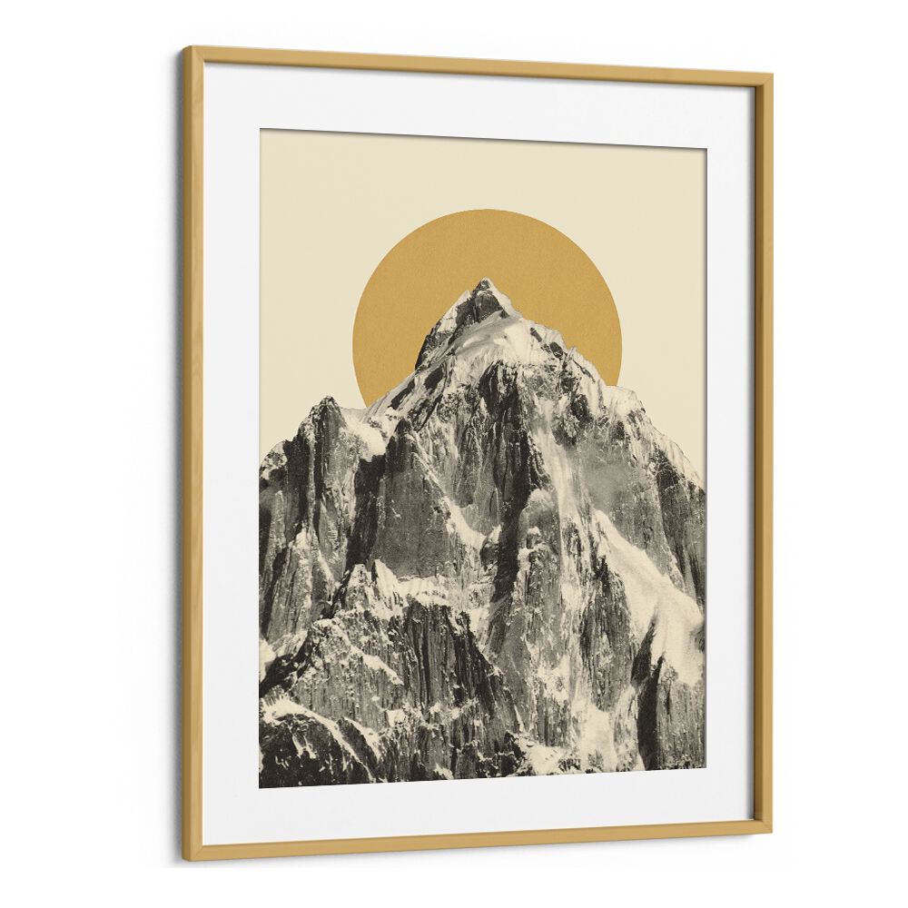 Stunning MOUNTAINSCAPE III, LANDSCAPE PAINTINGS by Florent Bodart, showcasing majestic mountains and serene beauty.