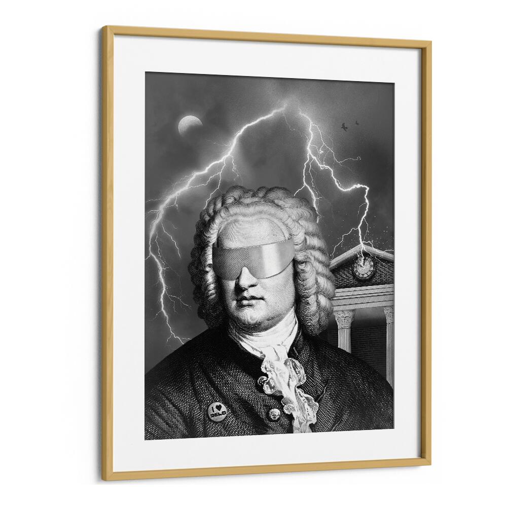 Stunning BACH TO THE FUTURE I, ALTERED ART PRINTS by Florent Bodart, perfect for elevating your decor.