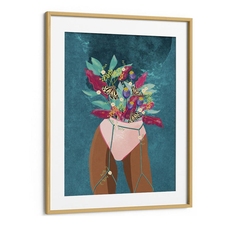 Vibrant FEEL FLORISH, FASHION POSTERS by Raissa Oltmanns, adding modern charm to your space with stunning artistry.