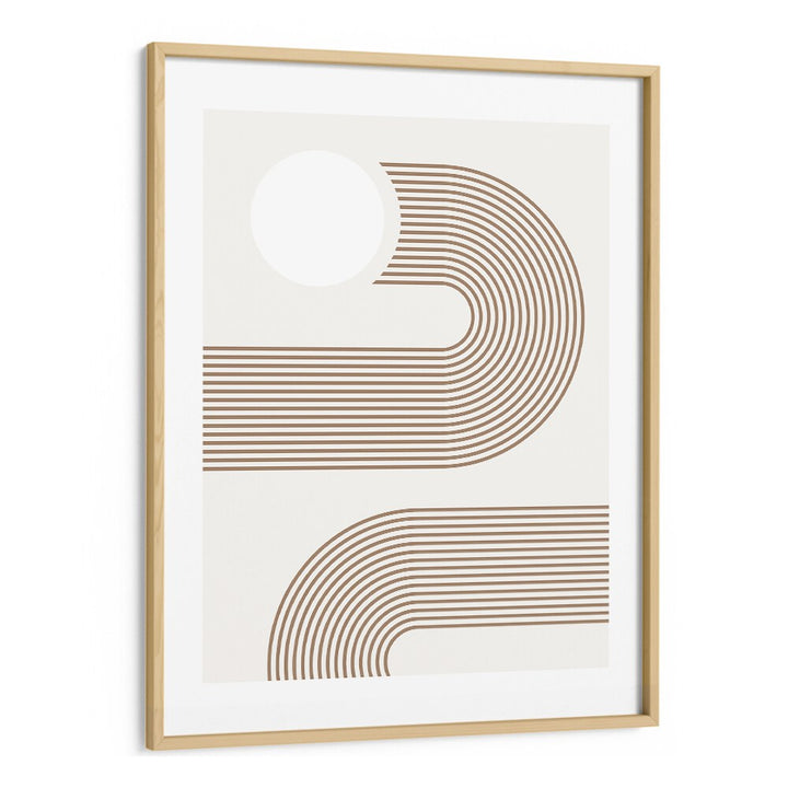 Stylish BEIGE ARC, BOHO ART PAINTINGS with elegant lines, perfect for enhancing contemporary spaces.