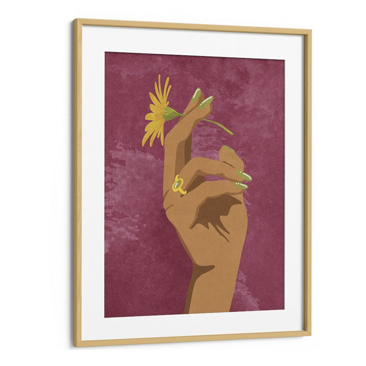 Elegant hand holding a flower, featured in SMOKING FLOWER, FASHION POSTERS by Raissa Oltmanns for stylish decor.