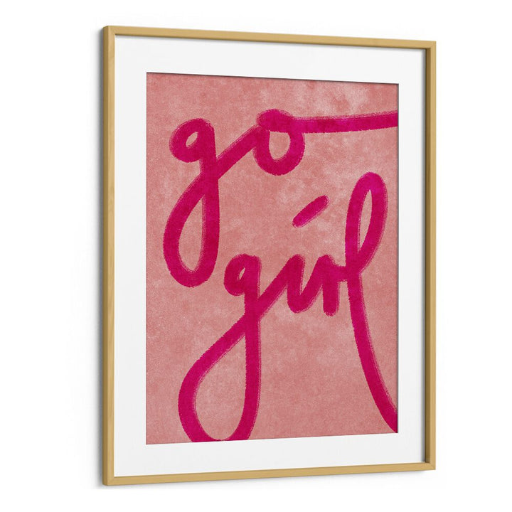 Captivating "GO GIRL, FASHION POSTERS" artwork by Raissa Oltmanns, enhancing any living space with style.