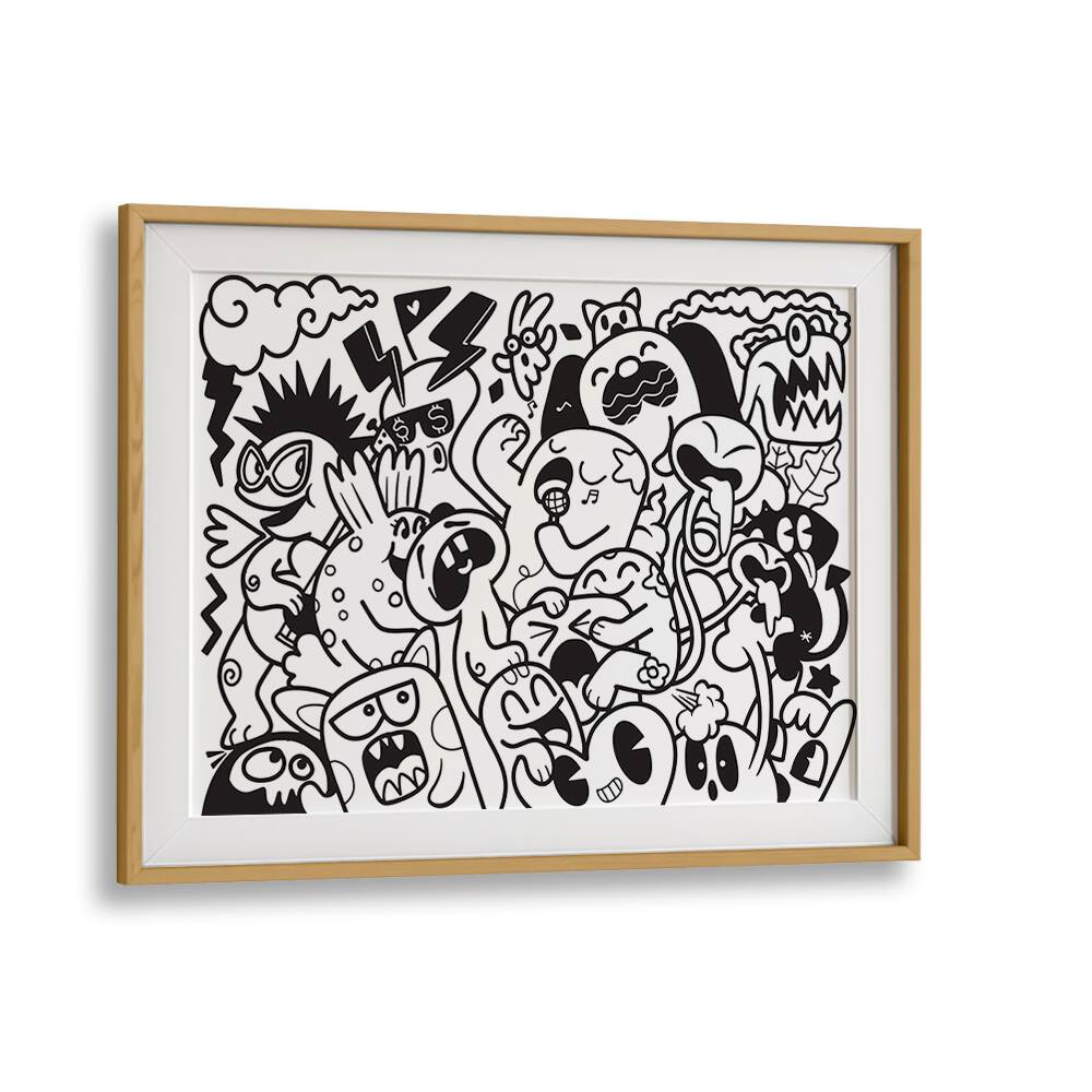 ZOODLE ZOO , DOODLE ART PAINTINGS