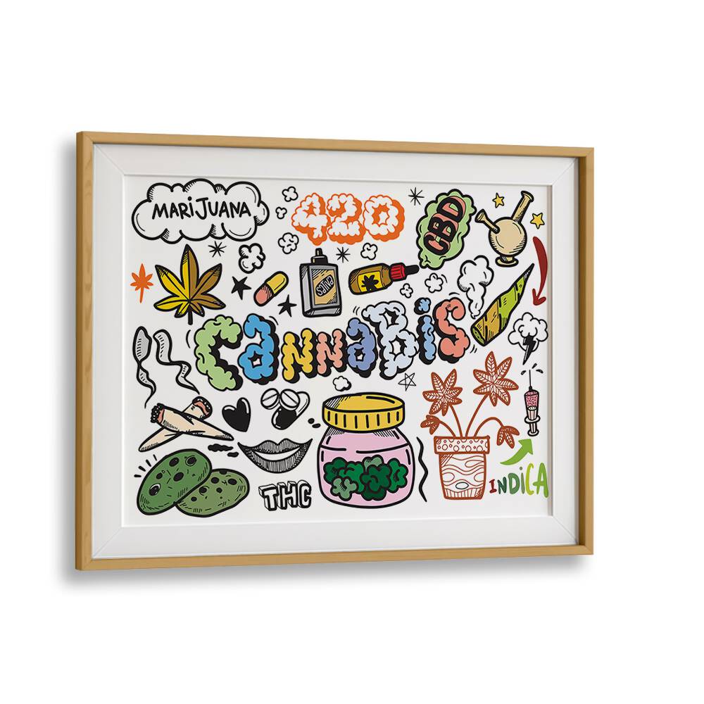 PUFF PUFF PASS , DOODLE ART PAINTINGS