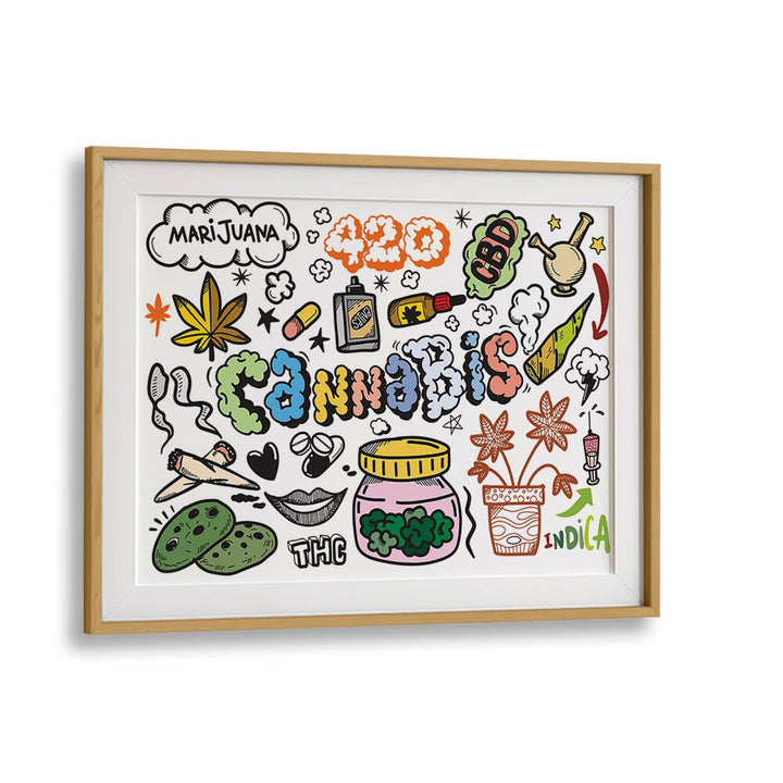 PUFF PUFF PASS , DOODLE ART PAINTINGS