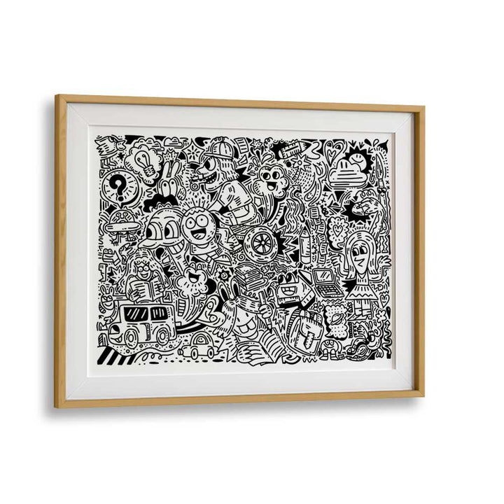 JOY RIDE , DOODLE ART PAINTINGS