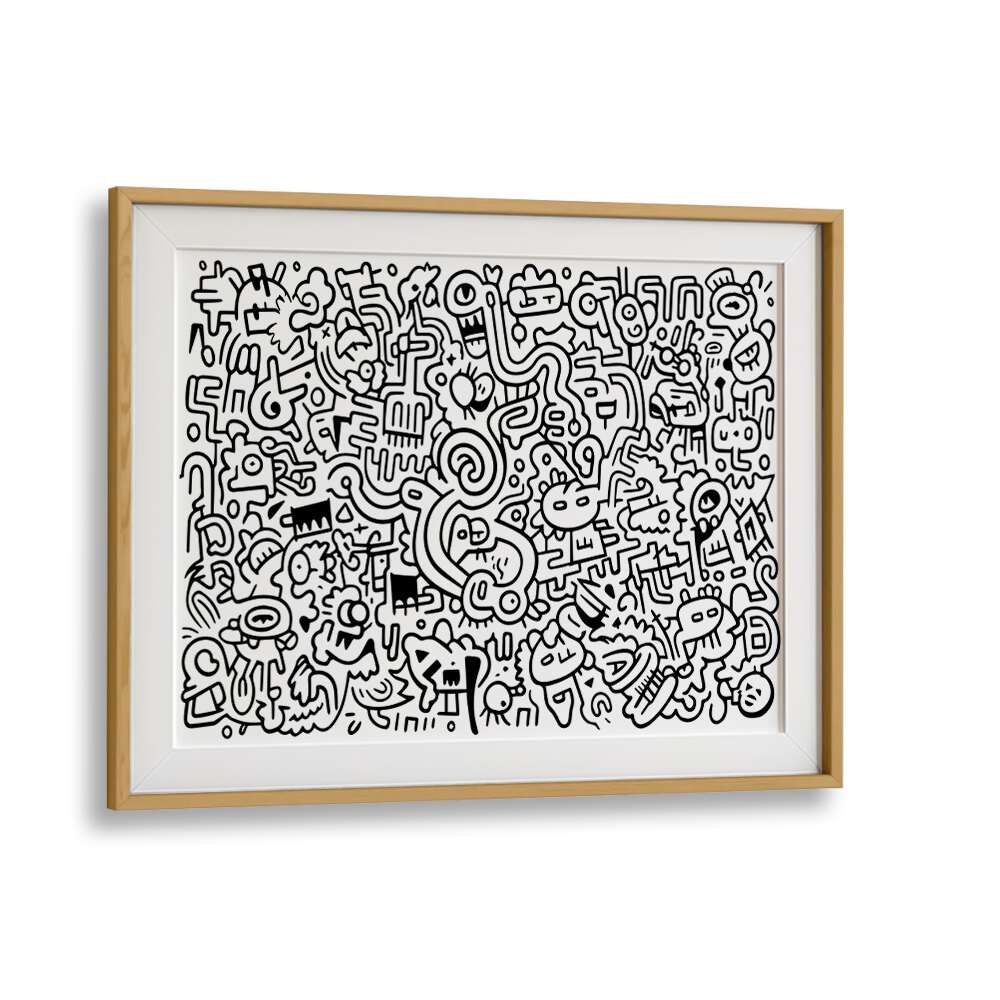 CURVY CRAZY , DOODLE ART PAINTINGS