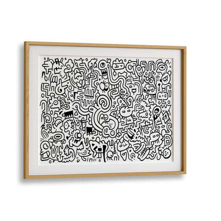 CURVY CRAZY , DOODLE ART PAINTINGS