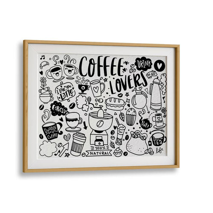 HIGH CAFFEINE , DOODLE ART PAINTINGS