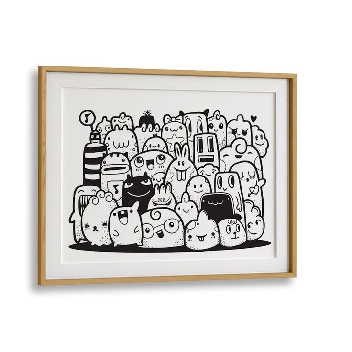 KAWAI , DOODLE ART PAINTINGS