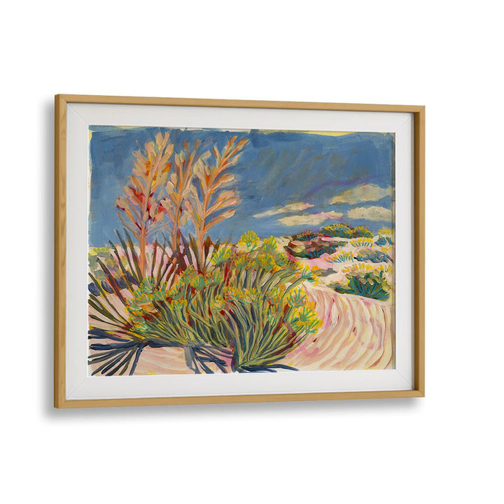 Vibrant LOOSE CANVAS PRINT, LANDSCAPE PAINTINGS featuring lush flora, perfect for enhancing home decor.
