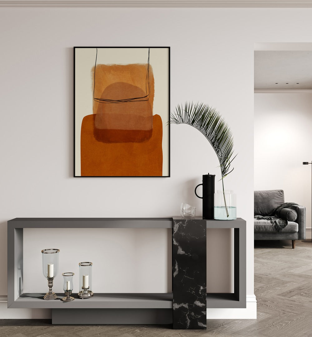 Stunning PAINTED LINES DESATUR I, ABSTRACT PAINTINGS by Ana Rut Bre, perfect for modern art lovers' collections.