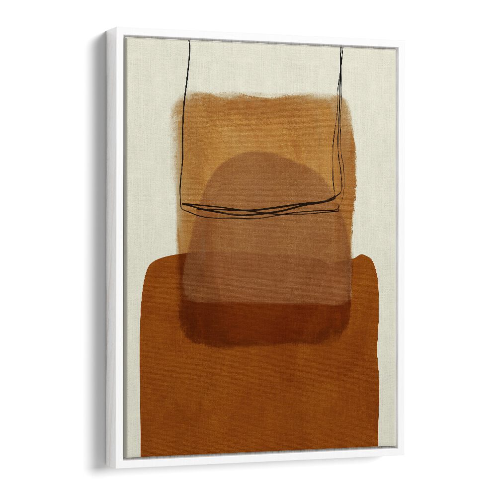 Stunning PAINTED LINES DESATUR I, ABSTRACT PAINTINGS framed art by Ana Rut Bre, perfect for modern art lovers.