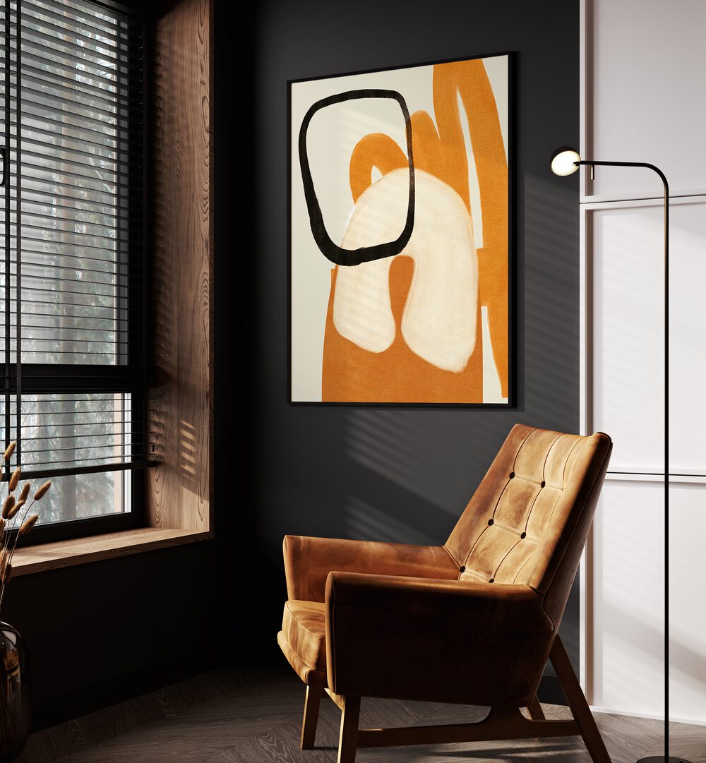 Elevate your space with PAINTED LINES DESATUR II KOPIE, stunning ABSTRACT PAINTINGS by Ana Rut Bre.