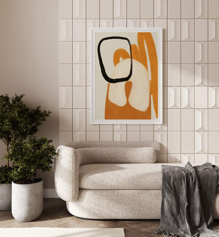Vibrant PAINTED LINES DESATUR II KOPIE, ABSTRACT PAINTINGS by Ana Rut Bre, enhances any modern interior decor.