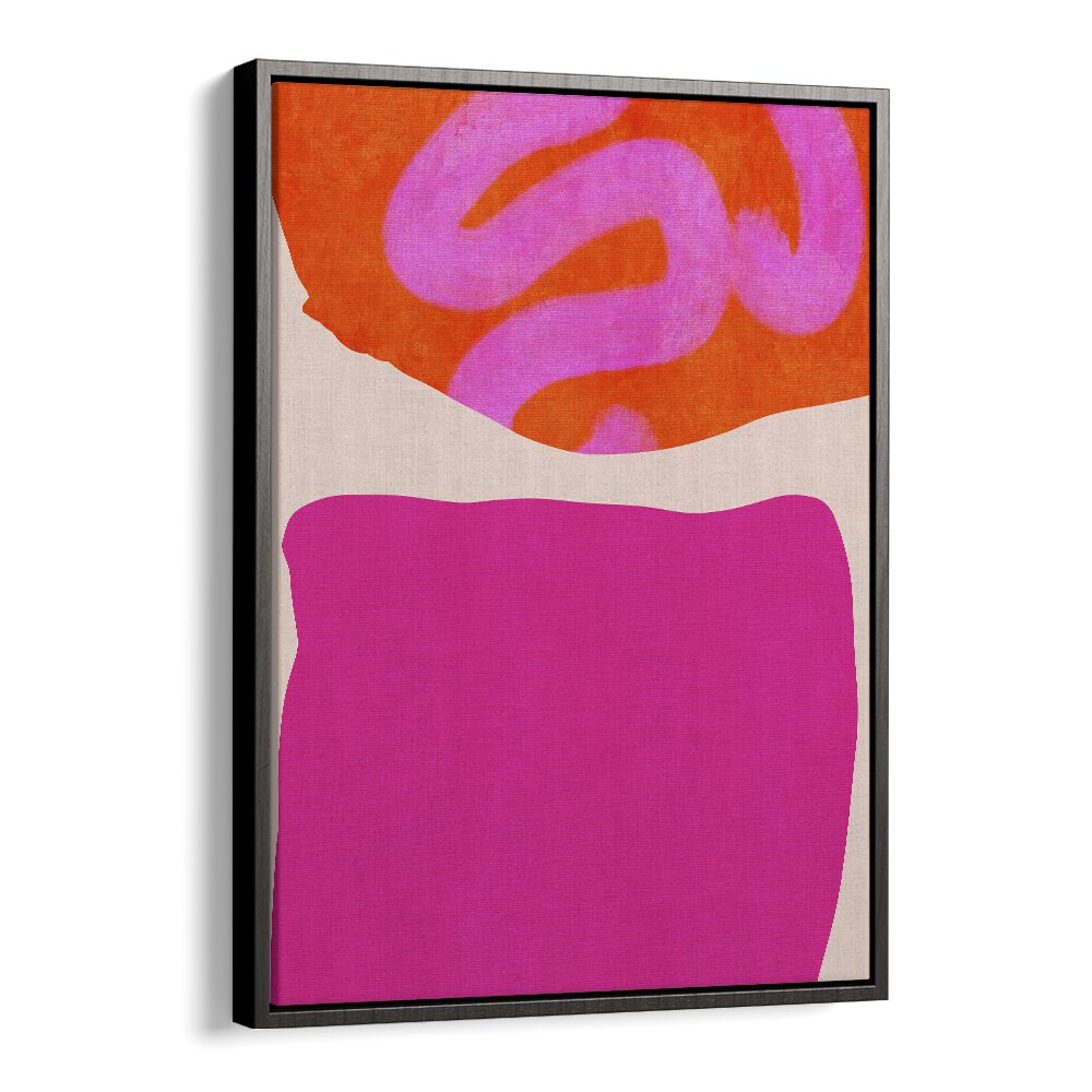Vibrant PAINTED LINES II KOPIE, ABSTRACT PAINTINGS by Ana Rut Bre, enhances modern spaces with bold colors.